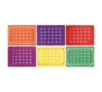 MOLUCKFU Carte per Trucchi di Lettura Psichica Telepatiche Numeriche Interattive per Spettacoli Teatrali e Feste - Giocattoli Matematici e Oggetti di Scena - Set da 5 Kit