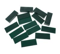 MOLUCKFU Cera per Modellazione Gioielli 15 Pezzi Verde in Cera per Fusione a Cera Persa per Gioielli e Metalli per Hobbyisti e Artigiani