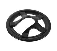 MOLUCKFU Copri-manovella per Bicicletta, Protezione Ingranaggi, Universale, 5 Fori, per Fixed Gear Bike e Mountain Bike, 36 Denti, plastica Nera, Facile Installazione