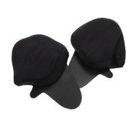 MOLUCKFU Cuffie Antirumore per Casco da Moto 2 Pezzi Copriorecchie Antivento a Copertura Totale Imbottiture Protettive per Orecchie per Ciclismo e Guida in Moto