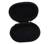 MOLUCKFU Custodia Protettiva in Silicone Nera per Pulsossimetro 2 Pezzi, Borsa Portatile Antiurto Compatta, Custodia Portaoggetti per Uso Domestico e Viaggi di Lavoro