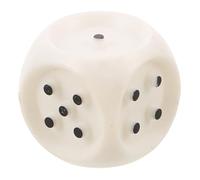 MOLUCKFU Dadi Braille Accessibili per Giochi da Tavolo Dadi da Gioco Tattili con Punti in Rilievo per Giocatori Non Vedenti e Ipovedenti di Gioco in Plastica