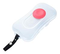 MOLUCKFU Dispenser per Salviette Umidificate Portatile in Abs, Organizer Multifunzionale per Viaggi e Culle, Contenitore Riutilizzabile per Salviette da Tavolo
