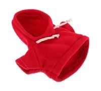 MOLUCKFU Felpa Cappuccio per Bambole da 30 Cm Orsetto di Peluche, Giacca Morbida e Realistica per Animali di Peluche, Accessorio Base per Vestiti Intercambiabili e Gioco Creativo