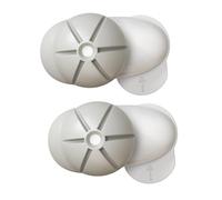 MOLUCKFU Fermaporta per Ragazzo Ragazza e Protezione Antipizzicamento Dita, Blocca Porta Rotante Silenzioso in Plastica Durevole, Sicurezza Casa per Ragazzo Ragazza Piccoli, Set 2 Pezzi