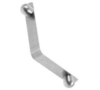 MOLUCKFU Fibbia Scheggia Per Stampella Scheggia Per Bastone Clip Scatto v Cuscinetto Per Stampella Accessori Per Bastone Passeggio