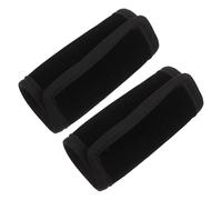 MOLUCKFU Imbottitura per Stampelle Sotto le Ascelle in Velluto Antigelo Cuscinetti Comfort Antiscivolo per Bastoni da Passeggio Copertura Protettiva Ergonomica per Anziani e Disabili Facile