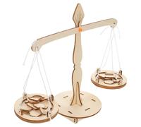 MOLUCKFU Kit Scientifico Fai da Te 5 Pezzi Bilancia a Leva Giocattolo Educativo Stem per Materiale per Esperimenti Scientifici e Attività di Apprendimento Creativo Adatto a Scuola e