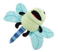 MOLUCKFU Marionetta a Mano Libellula in Peluche, Giocattolo Educativo Interattivo Genitore-figlio, Pupazzo Cartone Animato per Sviluppo Capacità Motorie e Comunicazione Ragazzo Ragazza,