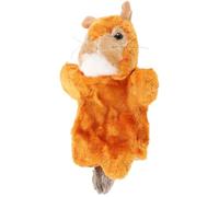 MOLUCKFU Marionetta Scoiattolo in Peluche Morbido per Gioco di Ruolo Educativo e Racconti Burattino Mano Interattivo per Ragazzi e Ragazze Giocattolo per Sviluppo Immaginazione e