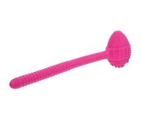 MOLUCKFU Martello Terapeutico in Silicone Manico Antiscivolo Ondulato Massaggiatore Corporeo a Punti per Rilassamento Muscolare e Alleviamento della Stanchezza Strumento Colore Casuale