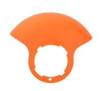 MOLUCKFU Mower Grass Flap, Grass Trimmer Grass Shields, ABS Arancione, 12V/24V Universal, Easy to Install, Effortless Maneuverability, Lawn Maintenance