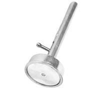 MOLUCKFU Paletta per Polpette in Alluminio Manico Rotondo Cucchiaio Creatore di Polpette Antiaderente Utensile da Cucina Pratico per Preparare e Pesce Uniformi Facile da Pulire