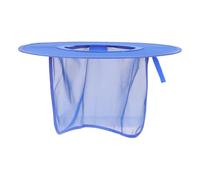MOLUCKFU Parasole per Casco Blu Protezione Solare e Grande Diametro D'ombra in Rete Elastica per Atmosfera Estiva nei Cantieri Edili