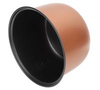 MOLUCKFU Pentola Interna per Cuociriso Antiaderente Gialla Spessa con Rivestimento a Nido d'Insetto Accessorio Multifunzione per Cucina Domestica Adatta Sostituzione e Preparazione di