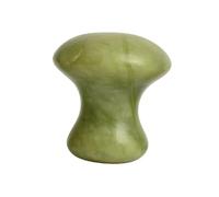 MOLUCKFU Pietra Gua Sha Forma di Fungo per Trattamento Viso Accessorio per Terapia Tradizionale Cinese Levigante e Liscio e Facile da Impugnare per della Delicata