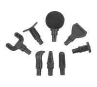 MOLUCKFU Set da 8 Testine Sostitutive per Massaggiatore Muscolare, Accessori per Rilassamento Muscolare e Massaggiatore Fitness, Compatibili Pistola Massaggiante per Uso Domestico