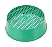 MOLUCKFU Setaccio da Giardino Resistente alle Intemperie in Plastica Verde Filtro per e Portatile e Leggero per Piantagione e Gioco Sabbiera