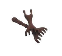 MOLUCKFU Spazzola Massaggiante per Capelluto in Legno di Sandalo 2 Pezzi Pettine Gua Sha Multifunzione, Strumento Antistatico per Massaggi Viso, Corpo e Rilassamento Scalp per Uso