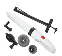 MOLUCKFU Sturalavandini Manuale Bianco per Bagno e Cucina Soluzione per Scarichi Intasati Strumento Pulizia Tubazioni Multiuso per Lavelli Vasche e Wc