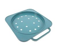 MOLUCKFU Supporto Bombola Di Gas Con Ruote e Maniglia, Base Mobile Stabile Per Bombole Di Propano Da Cucina, Carrello Porta Bombola Con Vassoio Resistente Per Trasporto Facile