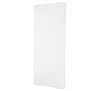 MOLUCKFU Supporto per Laptop Portatile in Acrilico Bianco Resistente alla Deformazione per Ufficio e Casa, Alza Computer Elegante e Funzionale per Scrivania