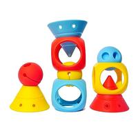 MOLUK 2843430 Genius Educational Toy Construction Game Building Blocks Soft Silicone 0+ Months