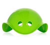 MOLUK Bilibo Midi - Giocattolo sensoriale aperto per bambini e bambini, impilabile, scoop ed esplora attraverso un gioco fantasioso, giocattolo compatto svizzero per casa e viaggi, verde