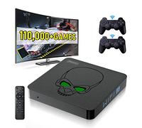 MOLVUS Super Console x King Console di Gioco retrò Console per Videogiochi Plug-Play per TV Oltre 110.000 Giochi integrati Scheda SD da 256 GB