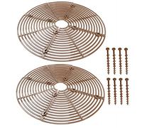 Molyorch 2 Pezzo Protezione Griglia Vasi Fiori Rotondi, Copertura Vasi a Griglia Piante, Fioriere Con Grigliati, per Fioriera da Tavolo, Vaso da Giardino