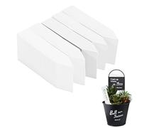 Molyorch 500 Pièces Etiquette Pour Plante, Etiquette plante, Etiquettes Jardin Exterieur Etiquettes Semis Réutilisable,Etiquette Plantation Potager-Blanc