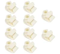 MOLZINY 10 Pezzi tubi del freno Fascette Tubi Freno Auto Tubo Freno In Plastica Supporto Morsetto Fisso Elementi Di Fissaggio Parti Di Ricambio fissaggio del tubo del freno per Volkswagen Audi Golf