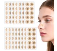 MOLZINY 150 Pezzi Ricariche Cerotti Nasali Magnetici Cerotto Naso Magnetico Sicuro e Confortevole striscia nasale magnetica strisce nasali anti-russamento per dormire rotondo