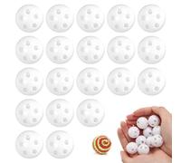 MOLZINY 20 Pezzi Squeaker Inserti per Sonaglio 24 mm Inserti per Giocattoli che Squittiscono Palline Rumorose Squeakers per Sonaglio di Ricambio per Giocattoli Animali Domestici Accessori Fai Da Te
