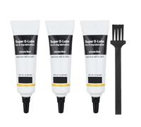 MOLZINY 3 Pezzi Grasso al silicone Grasso Lubrificante al Silicone Grasso in Silicone per Macchine da Caffè Automatiche Grasso di Tenuta per Giocattoli Torce Elettriche,per Guarnizione O-Ring