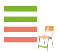 MOLZINY 4 Pezzi Fasce Elastiche per Sedie Bambini Elastici per Sedia per Bambini Cinghie per Sedili Flessibili per ADHD Fasce elastiche per sedia ADHD per bambini Fasce per Piedi Estensibili