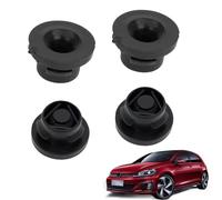 MOLZINY 4 Pezzi Silent-block Sistema di Aspirazione Aria Filtro Supporto gomma auto filtro aria compatibile per Peugeot Berlingo C2 C3 C4 C5 JUMPY XSARA PICASSO 1.6 HDI, Nero