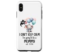 Mom 2026 I Can't Keep Calm I'm Going to Be a Mommy est 2026 Custodia per iPhone XS Max