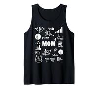 Mom 4 Times Mom of 4 Math Mother To The 4th Power Canotta