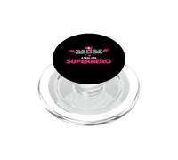 Mom A Real-Life Superhero Celebration PopSockets PopGrip per MagSafe
