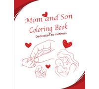 Mom and Son coloring Book