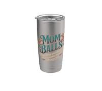 Mom Balls When Someone Messes With Your Kid |- Bicchiere termico in acciaio inox doppia parete