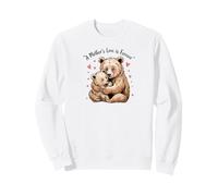 Mom Bear Cub Funny Pregnant Loading Baby Mother Felpa