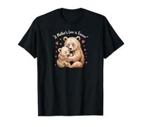 Mom Bear Cub Funny Pregnant Loading Baby Mother Maglietta
