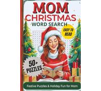 Mom Christmas Word Search Puzzle Book: Word searches With Clear and Easy to Read Words about Mom Life, Mama, Christmas and more | 6x9 inches, 110 ... For Vacations, Holidays and Relaxing Time