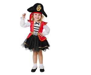 Mom Costume Da Bambina Caribbean Pirate
