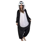 Mom Costume Da Donna Pinguino Tuta Con Cappuccio E Occhi Grandi