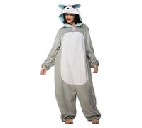 Mom Costume Da Donna Scimmia Lupo Occhi Grandi Con Cappuccio