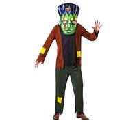 Mom Costume Da Frankenstein Cabezudo Meno E Uomo Con Cappuccio 3d
