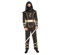 Mom Costume Da Ninja Uomo Nero